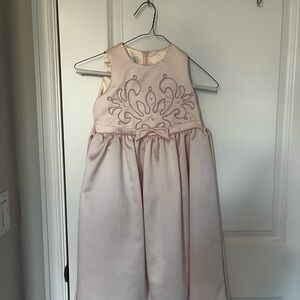 Jessica McClintock Pink Embroidered Formal Dress